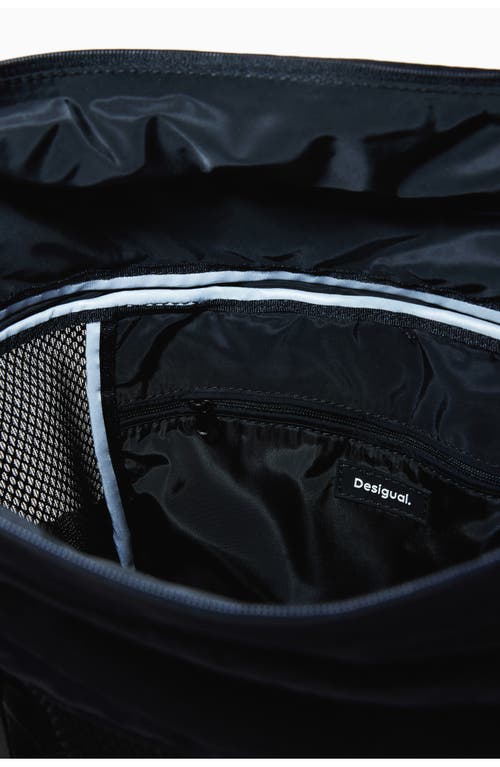 Desigual Shoulder-strap Modular Backpack In Black