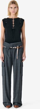 IRO Felicine Lace-Up Tank