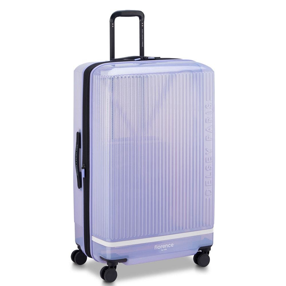 Florence by Mills Gotta Glow Expandable 29" Large Spinner, Alternate, color, Translucent Purple