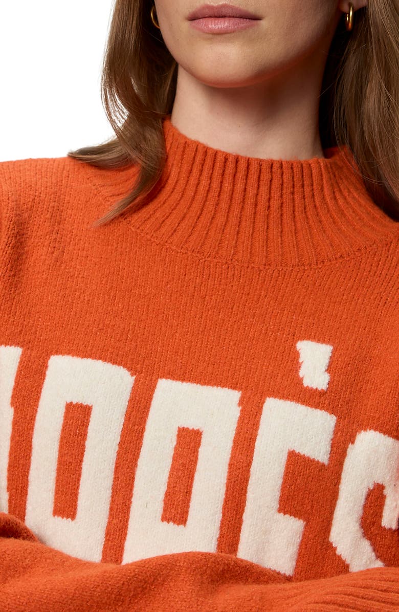 Sanctuary Aprés Sweater, Alternate, color, Ski Orange
