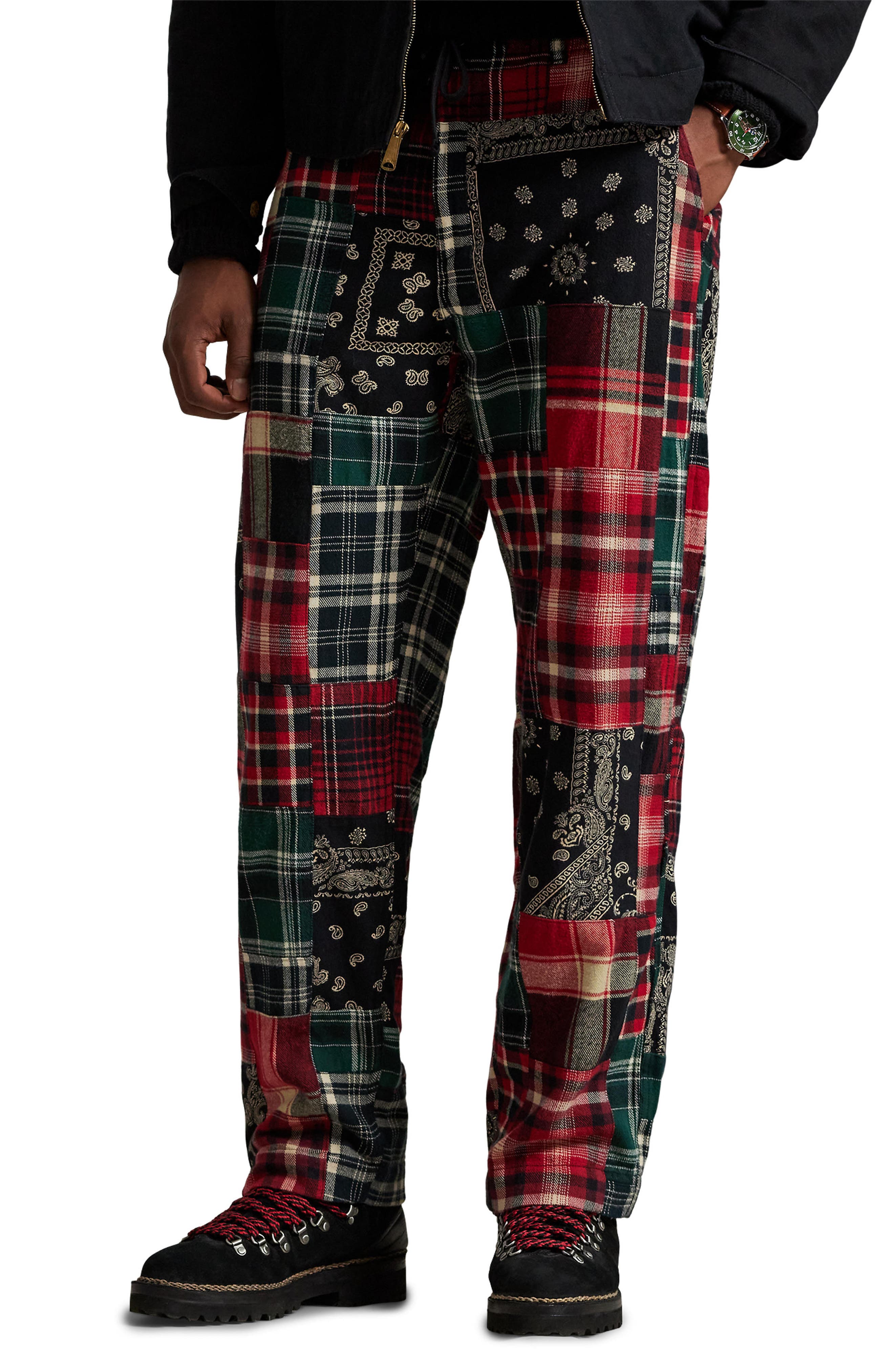 Prepster Patchwork Pants
