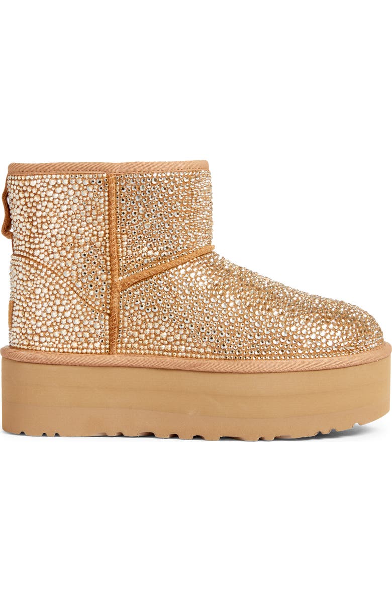 UGG<sup>®</sup> Cosmos Classic Mini Platform Boot with Swarovski<sup>®</sup> Crystals, Alternate, color,