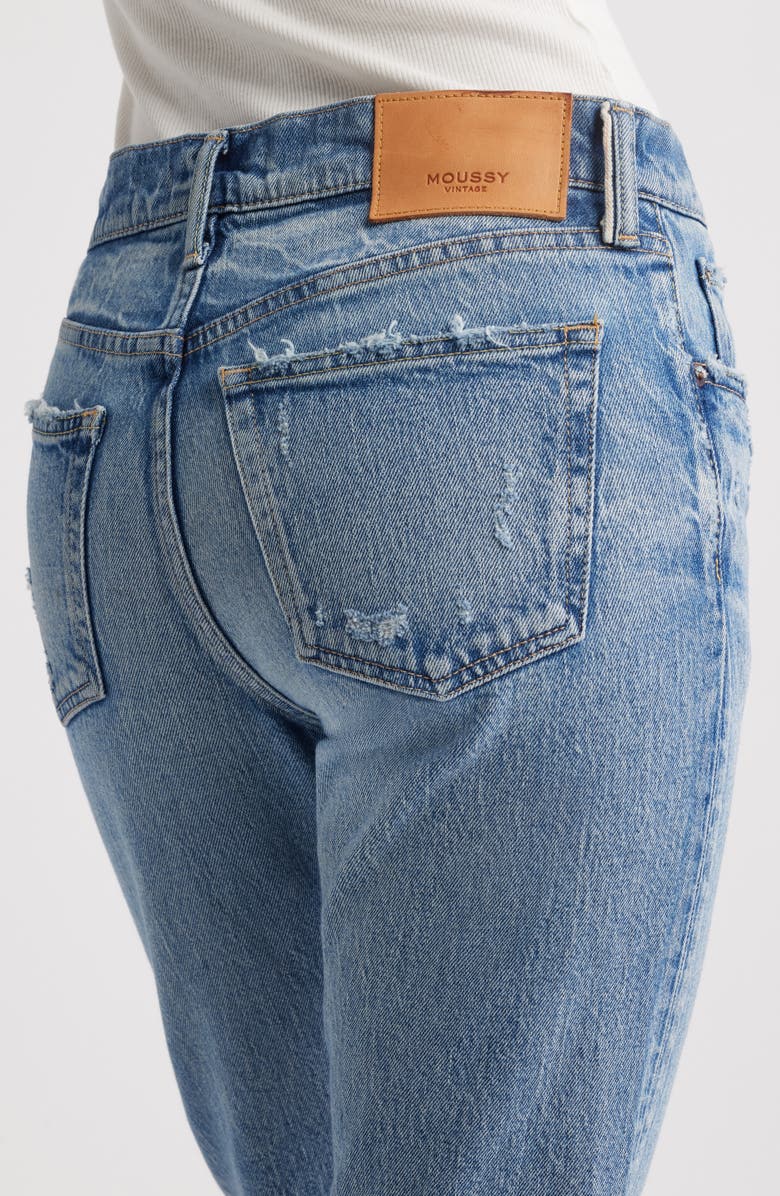 MOUSSY VINTAGE Farmingdale Slim Straight Leg Jeans, Alternate, color, Light Blue