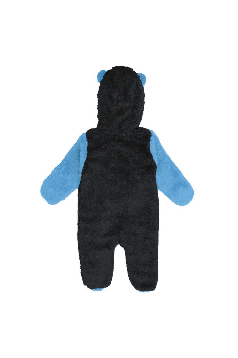 Infant & Newborn Outerstuff Black Utah Mammoth Stay Napping Fleece Bunting Full-Zip Hooded Sleeper, Alternate, color, Black