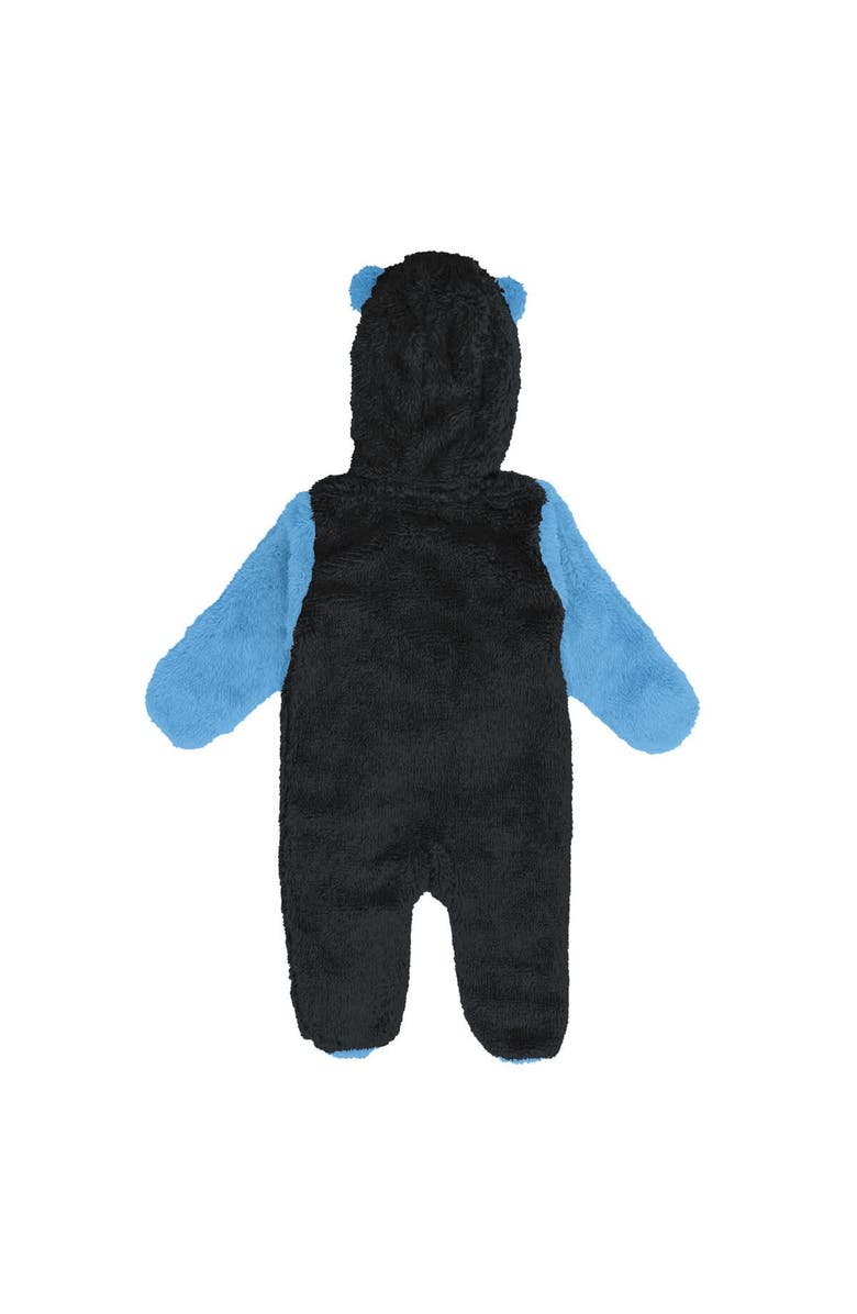 Outerstuff Infant & Newborn Outerstuff Black Utah Mammoth Stay Napping Fleece Bunting Full-Zip Hooded Sleeper, Alternate, color, Black