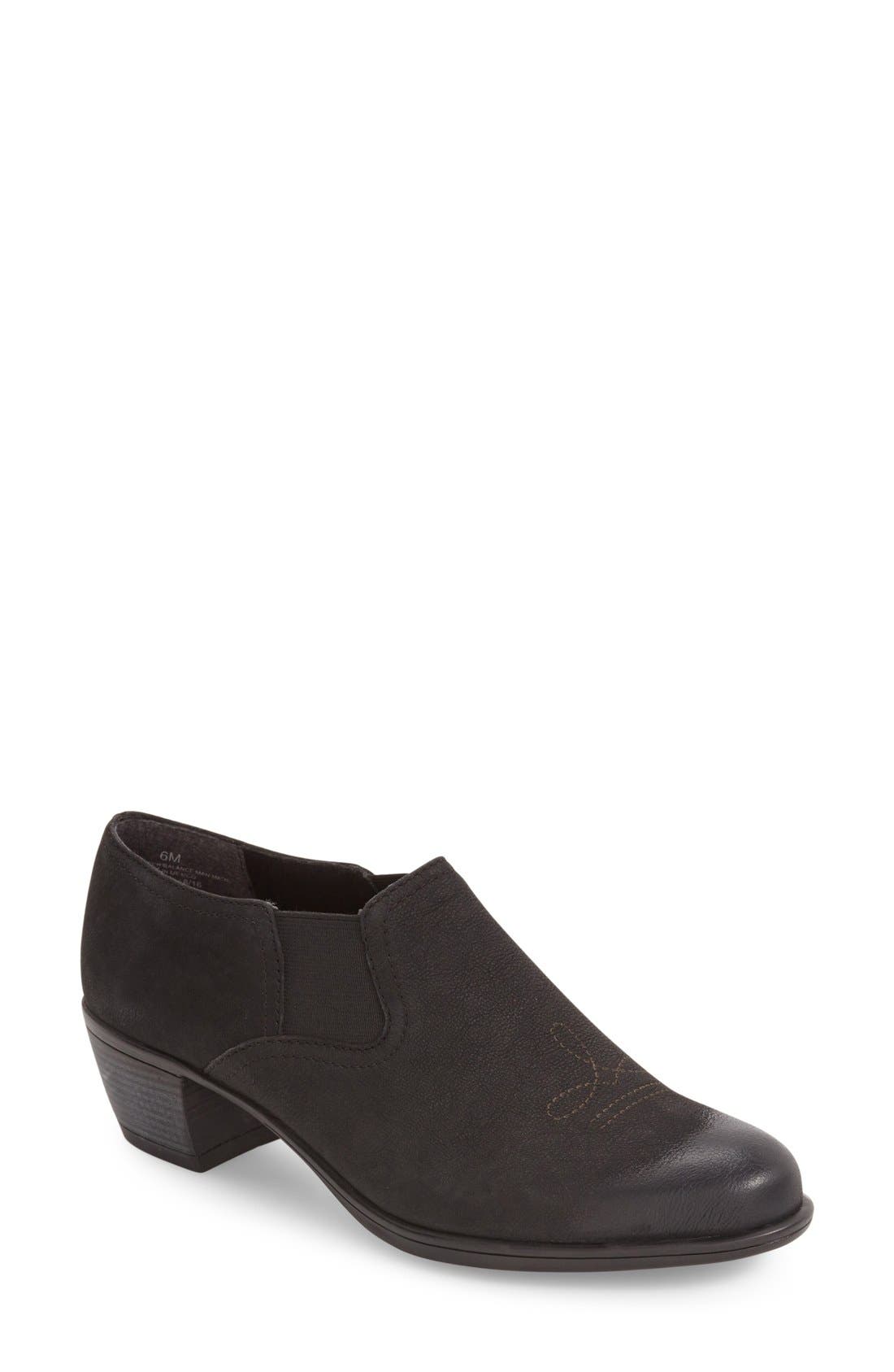 Munro Silverton Water Resistant Ankle Bootie, Main, color, 