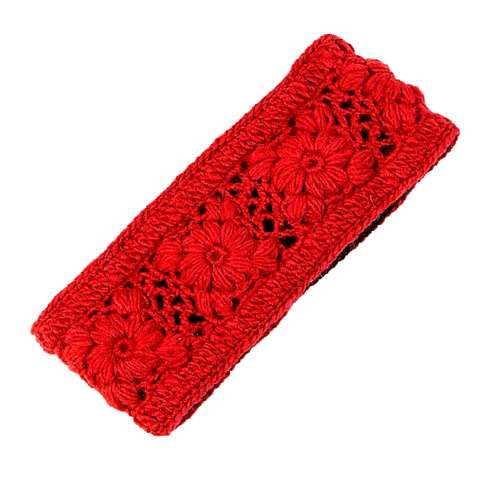 Flower Crochet Headband- SOLIDS