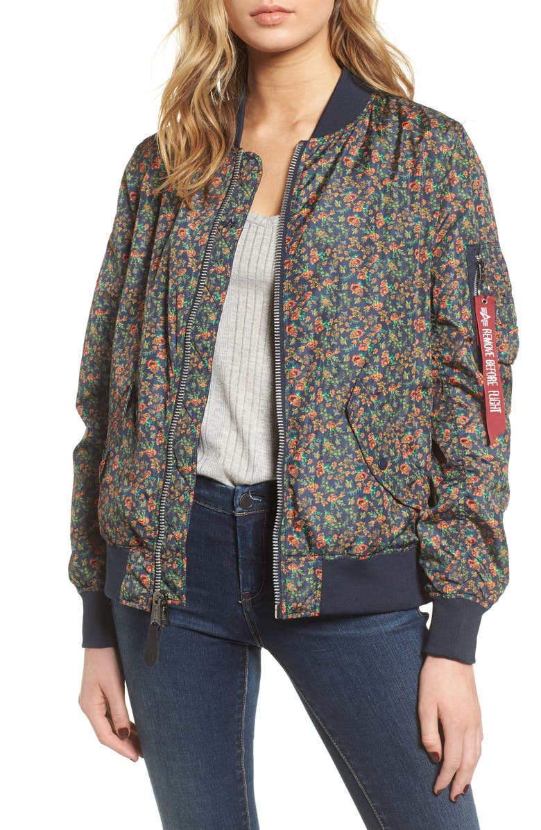 Alpha Industries Liberty X L-2B Scout Flight Jacket, Main, color, 