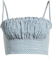 Hill House Home The Maisie Check Crop Camisole