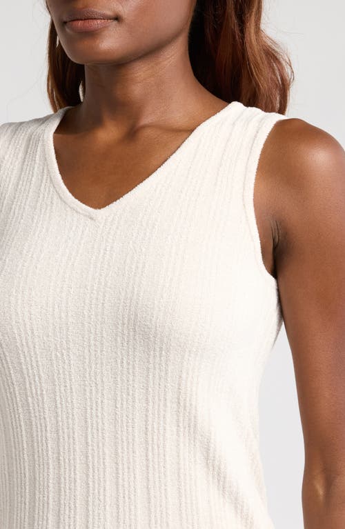 BAREFOOT DREAMS BAREFOOT DREAMS COZYCHIC ULTRA LITE® RIB V-NECK TANK