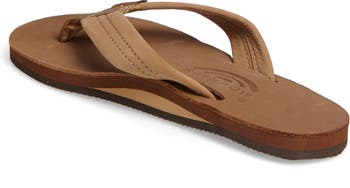 Rainbow Wide Strap Flip Flop
