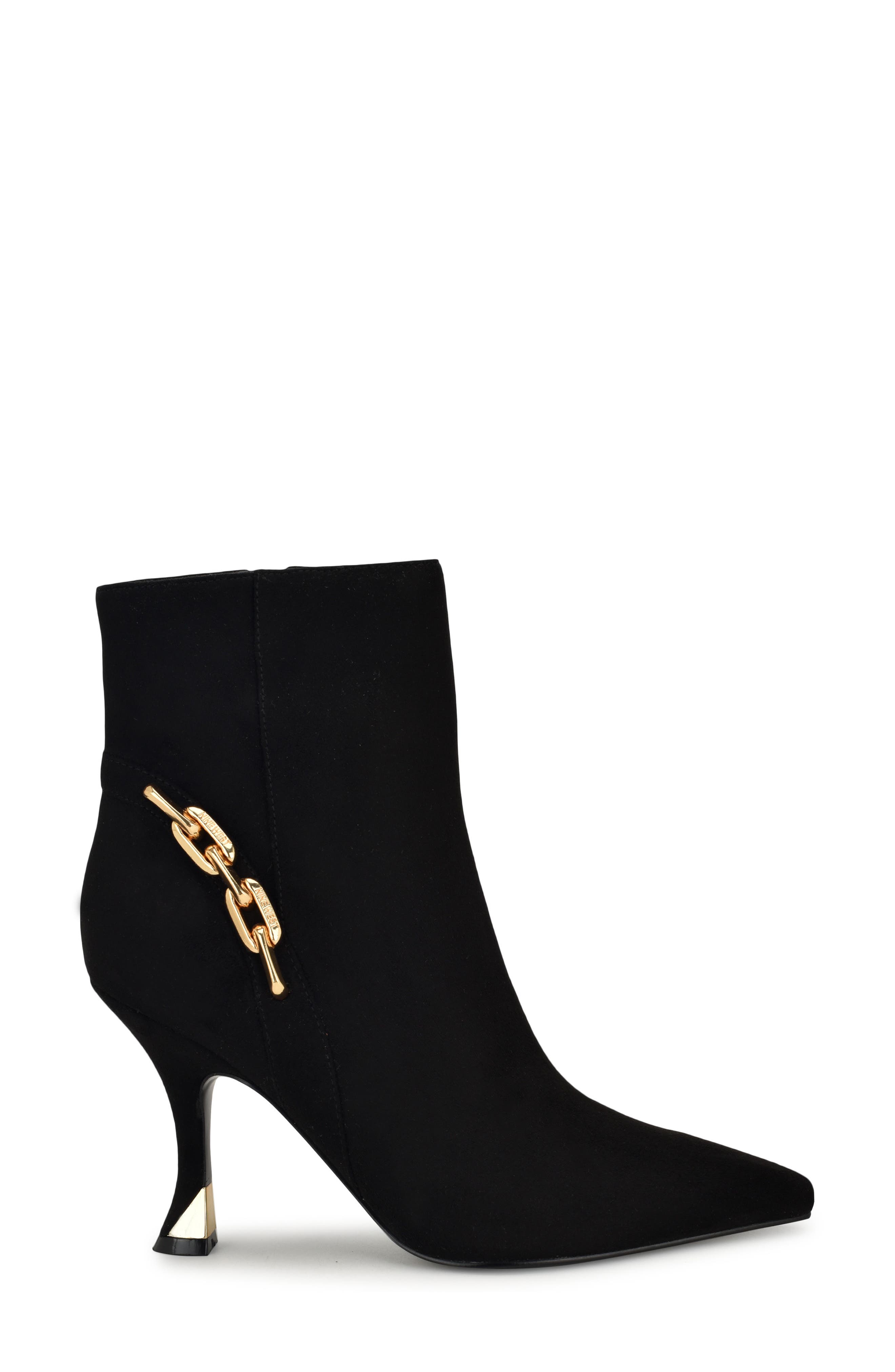 Nine West Chaine Pointed Toe Bootie, Alternate, color, 