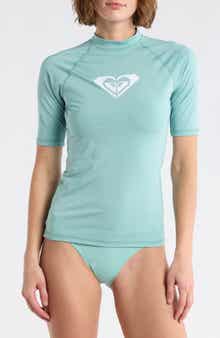 Roxy Whole Hearted Short Sleve Rashguard