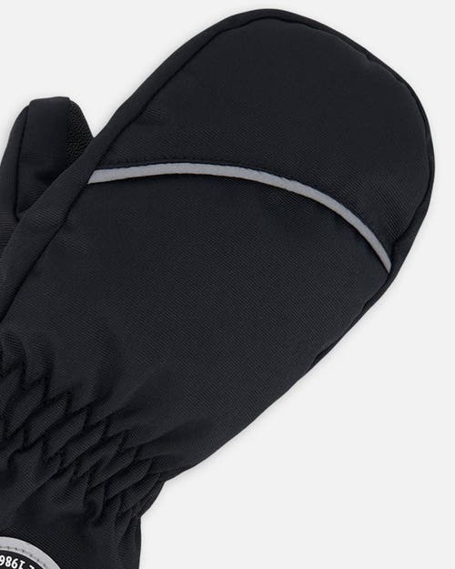 Deux Par Deux Gender Inclusive Winter Mittens Play In Black