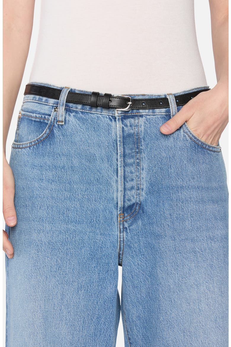 The Loose High Waist Wide Leg Jeans, Alternate, color, RUNDOWN