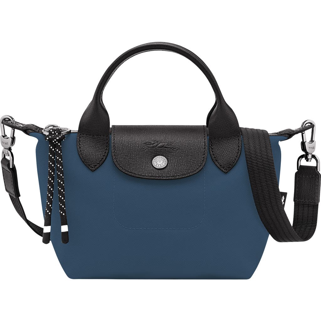 Longchamp Le Pliage Small Crossbody Bag In Blue