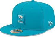New Era Men's New Era Teal Jacksonville Jaguars 2025 Sideline  59FIFTY Fitted Hat