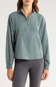 Rhone Mirage Water-Repellent Half-Zip Jacket