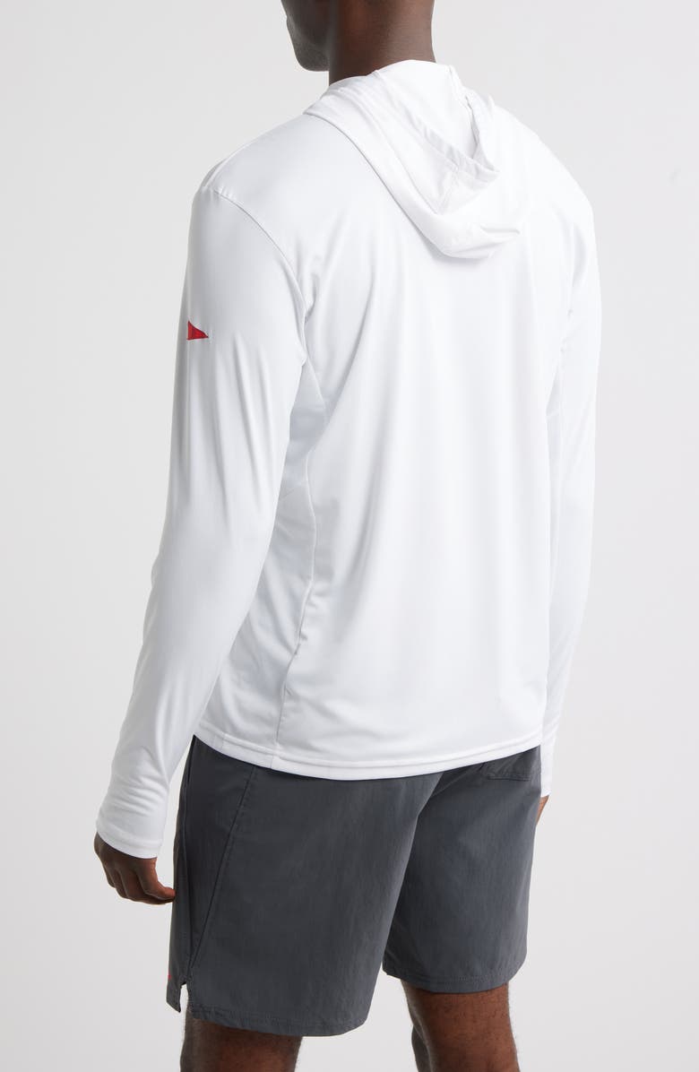 Florence Sun Pro Hooded Rashguard, Alternate, color, White
