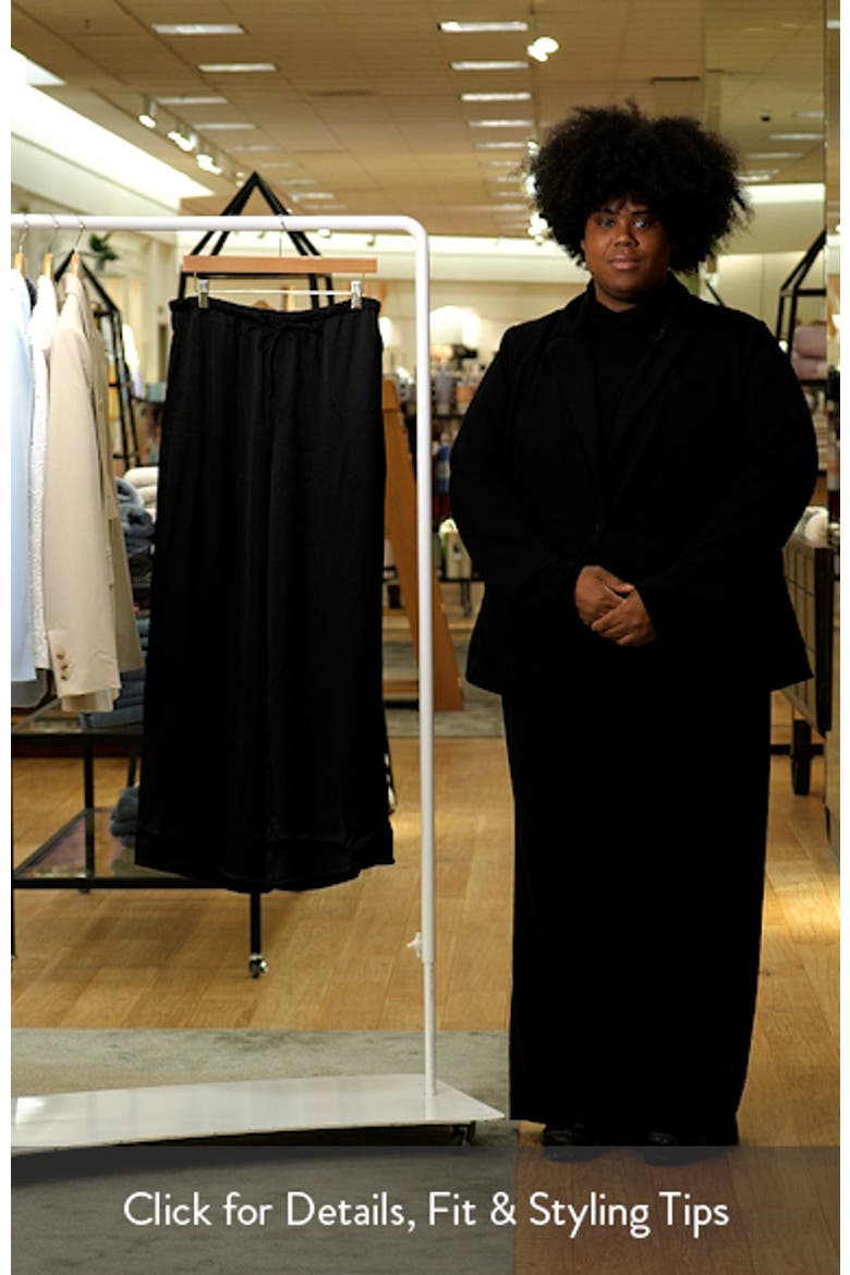 Satin Drawstring Pants video
