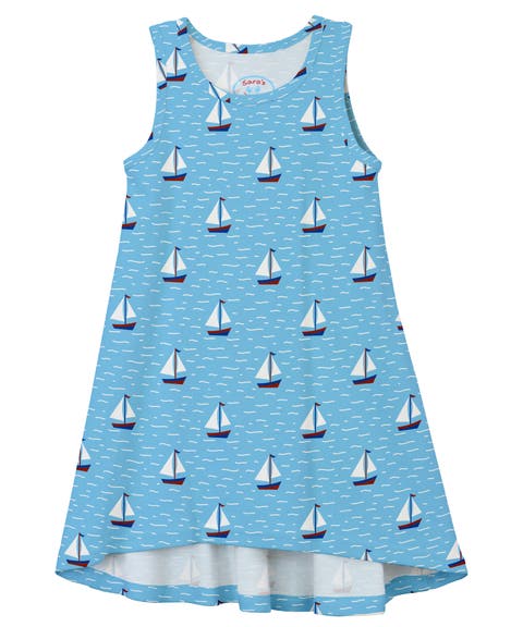 Sleeveless Hi Lo Nightgown (Toddler, Little Kid & Big Kid)