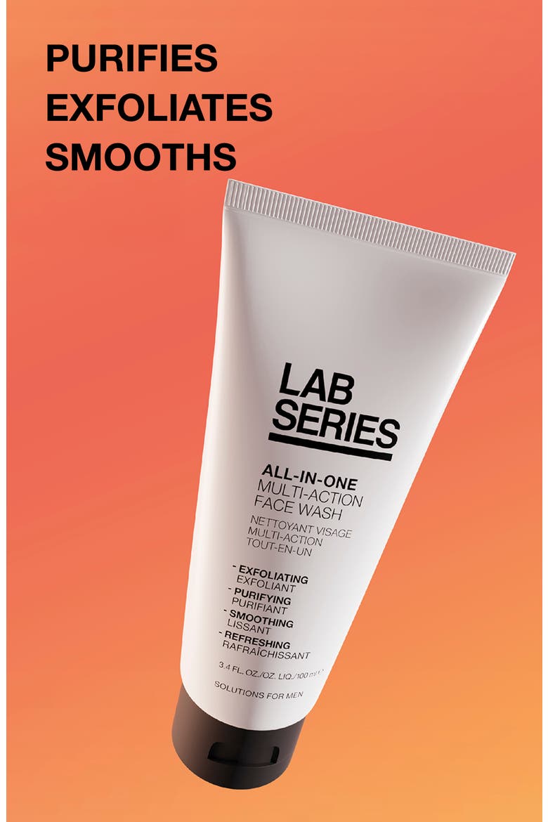All-In-One Multi-Action Exfoliating Men's Face Wash, Alternate, color, NO COLOR