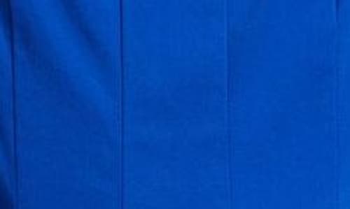 Shop Anne Klein Seamed Sleeveless Fit & Flare Midi Dress In Palace Blue