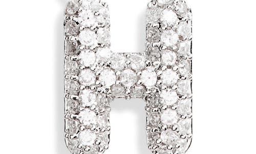 Leith Cubic Zirconia Initial Pendant Necklace