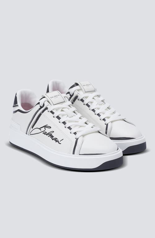 Balmain Zapatillas - Lettera D'amore In White