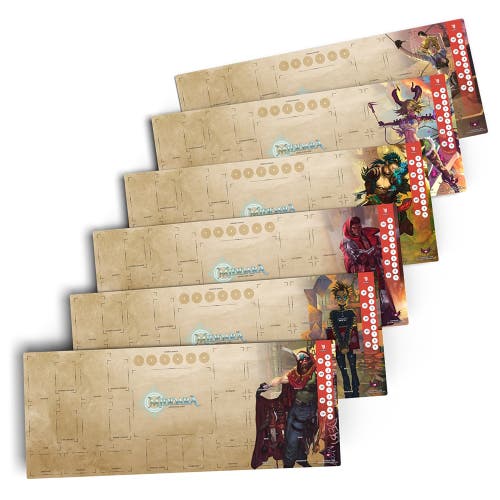 Middara Adventurer Playmats Pack 2 Set Of 6 in Multicolored  product