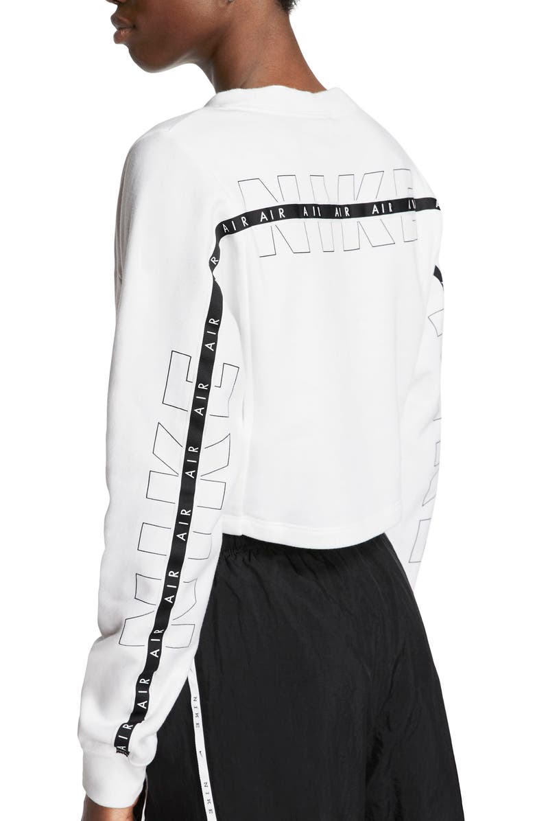 Nike Sportswear Air Crop Crewneck Pullover, Alternate, color,