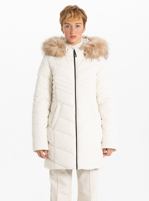 CHEVRON CHIC PARKA
