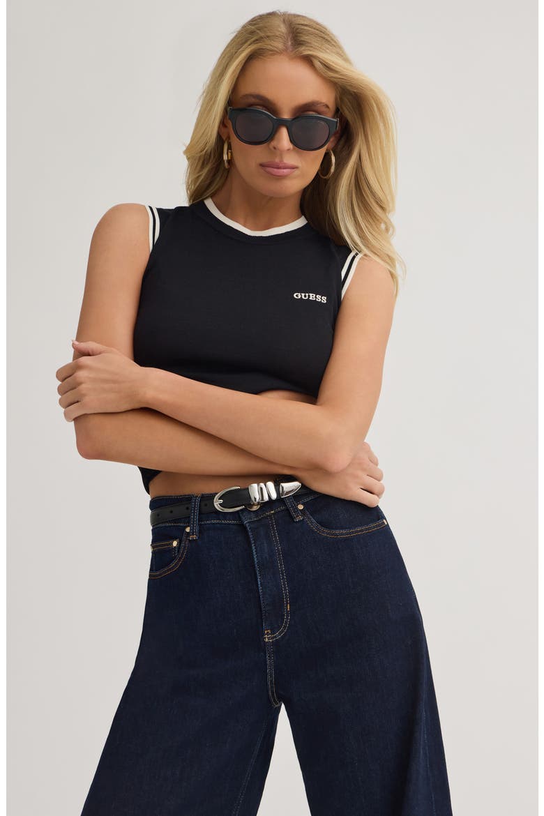 Bellagio High Waist Wide Leg Jeans, Alternate, color, CCMR-OPEN