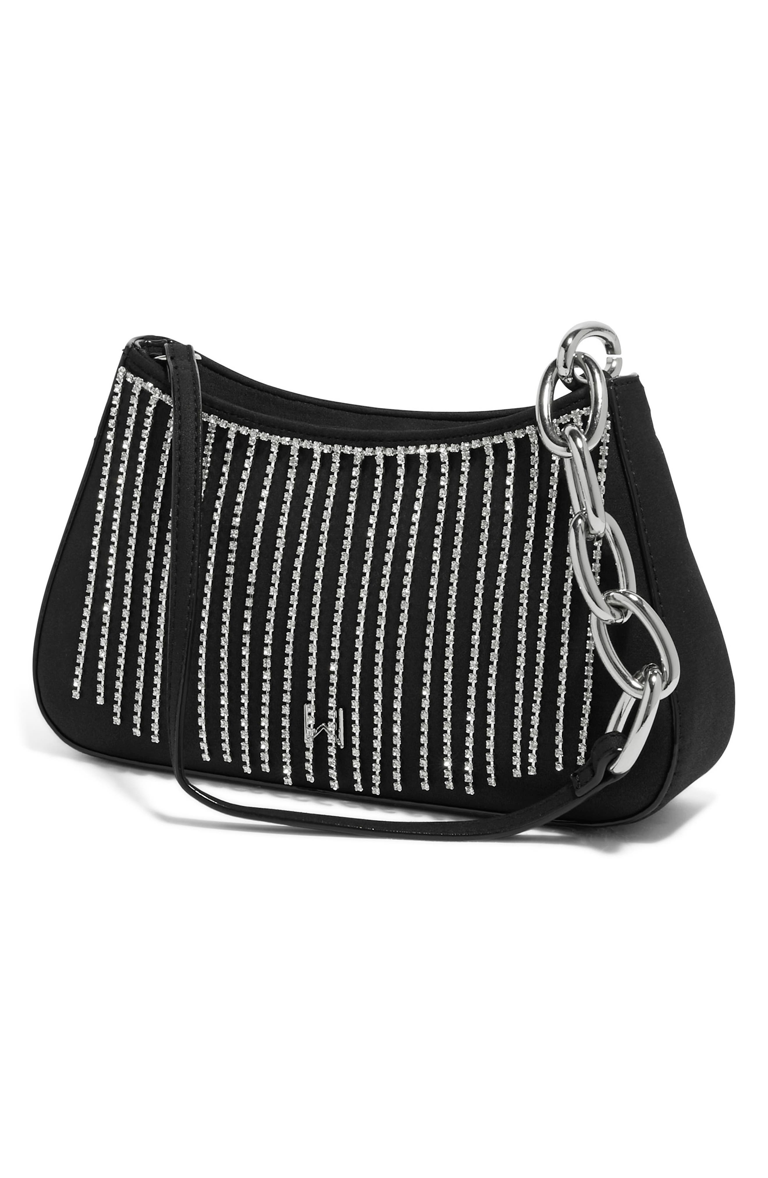 HOUSE OF WANT Newbie Faux Shearling Shoulder Bag, Alternate, color, 