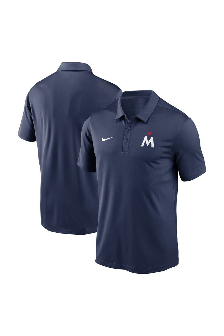 Men's Nike Navy Minnesota Twins 2023 Agility Logo Franchise Performance Polo, Main, color, Navy