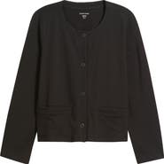 Eileen Fisher Stretch Organic Cotton Jacket