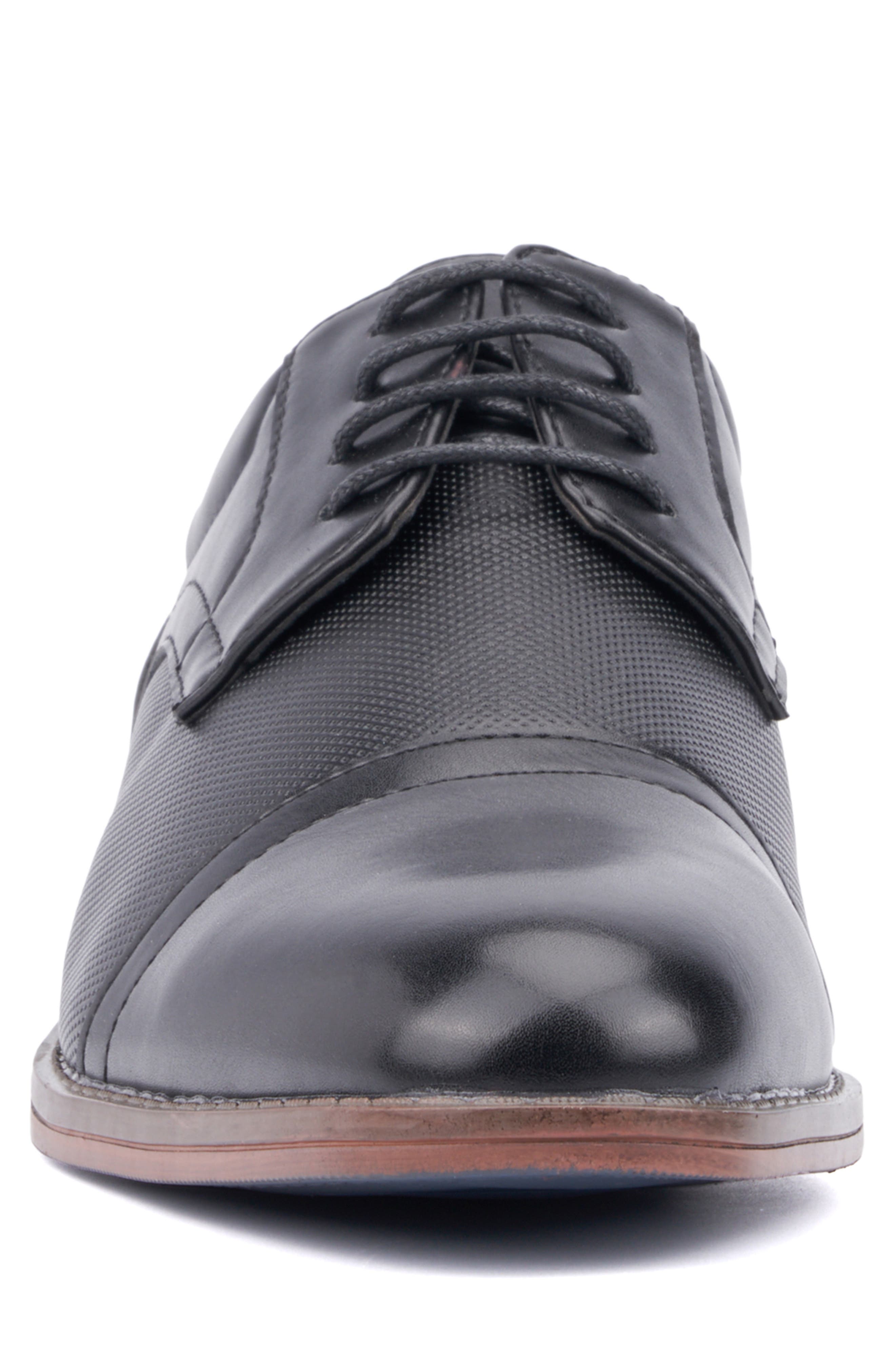 XRAY Rhinos Cap Toe Derby, Alternate, color, Black