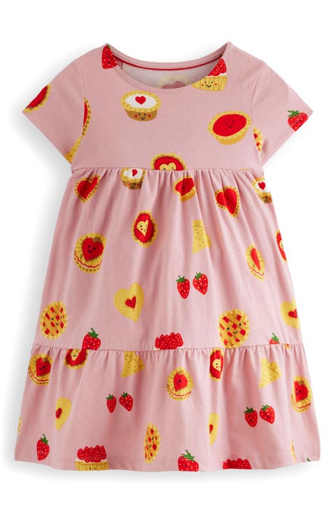 Kids' Ariel Sweet Treats Print Twirly Cotton Jersey Dress (Toddler)