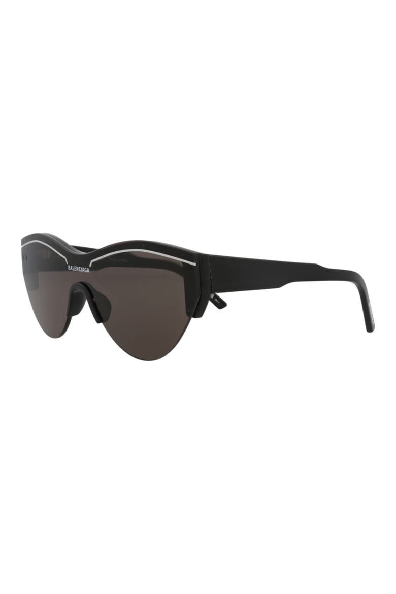 Gender Inclusive Shield Sunglasses, Alternate, color, BLACK BLACK GREY