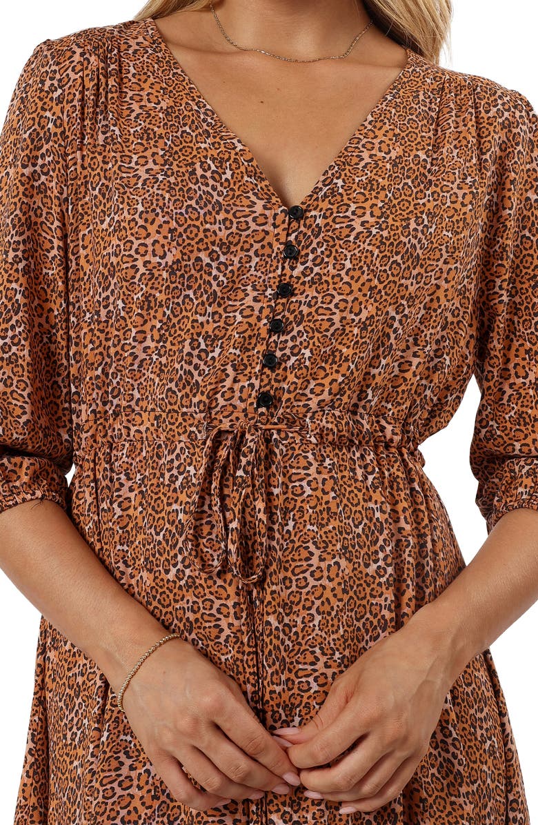 Petal & Pup Kelda Tiered Maxi Dress, Alternate, color, 