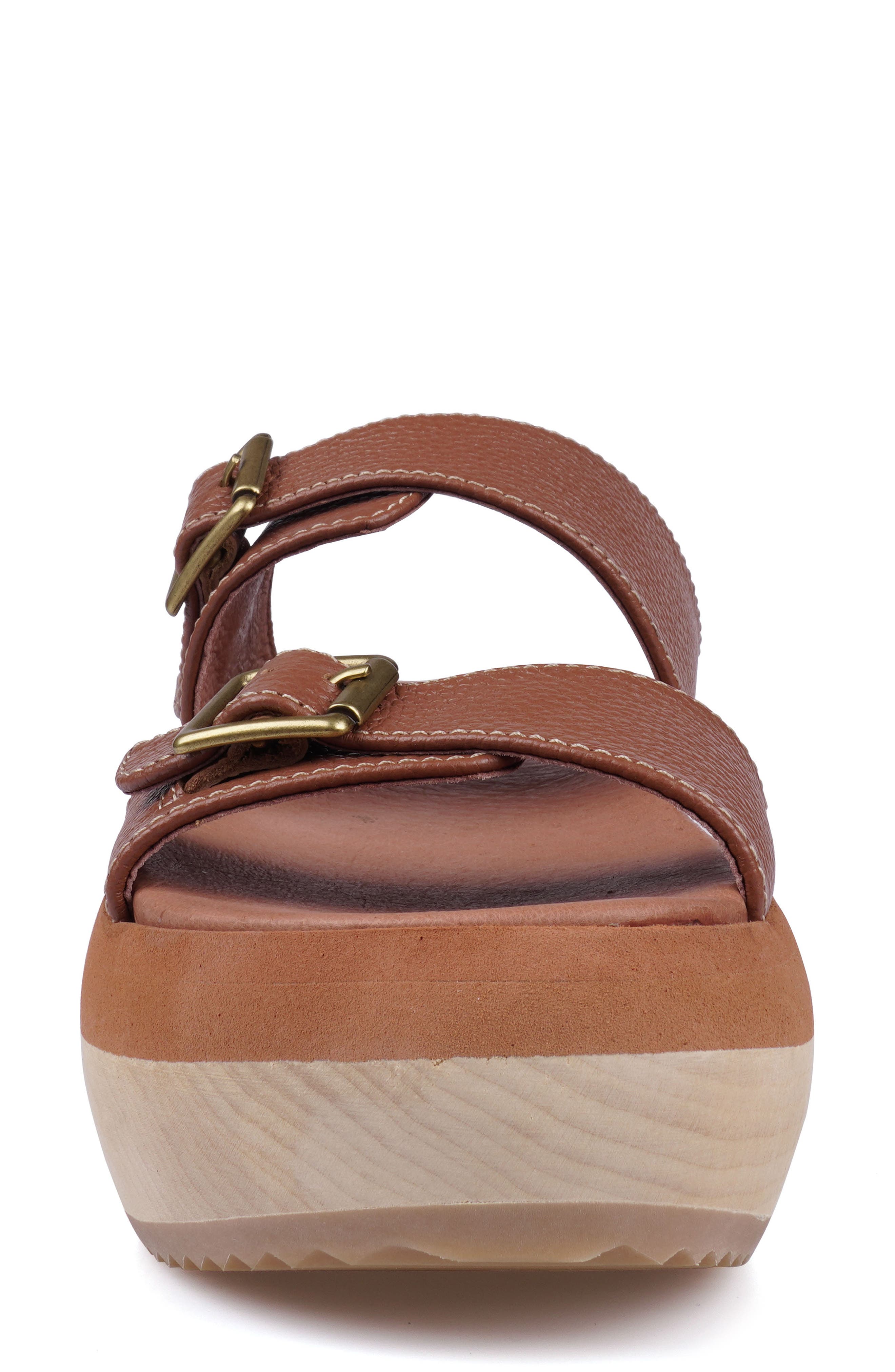 Bernat Platform Sandal, Alternate, color, SADDLE