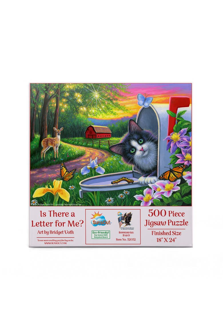 Is There a Letter for Me 500 piece Jigsaw Puzzle for Adults, Alternate, color, Multicolor