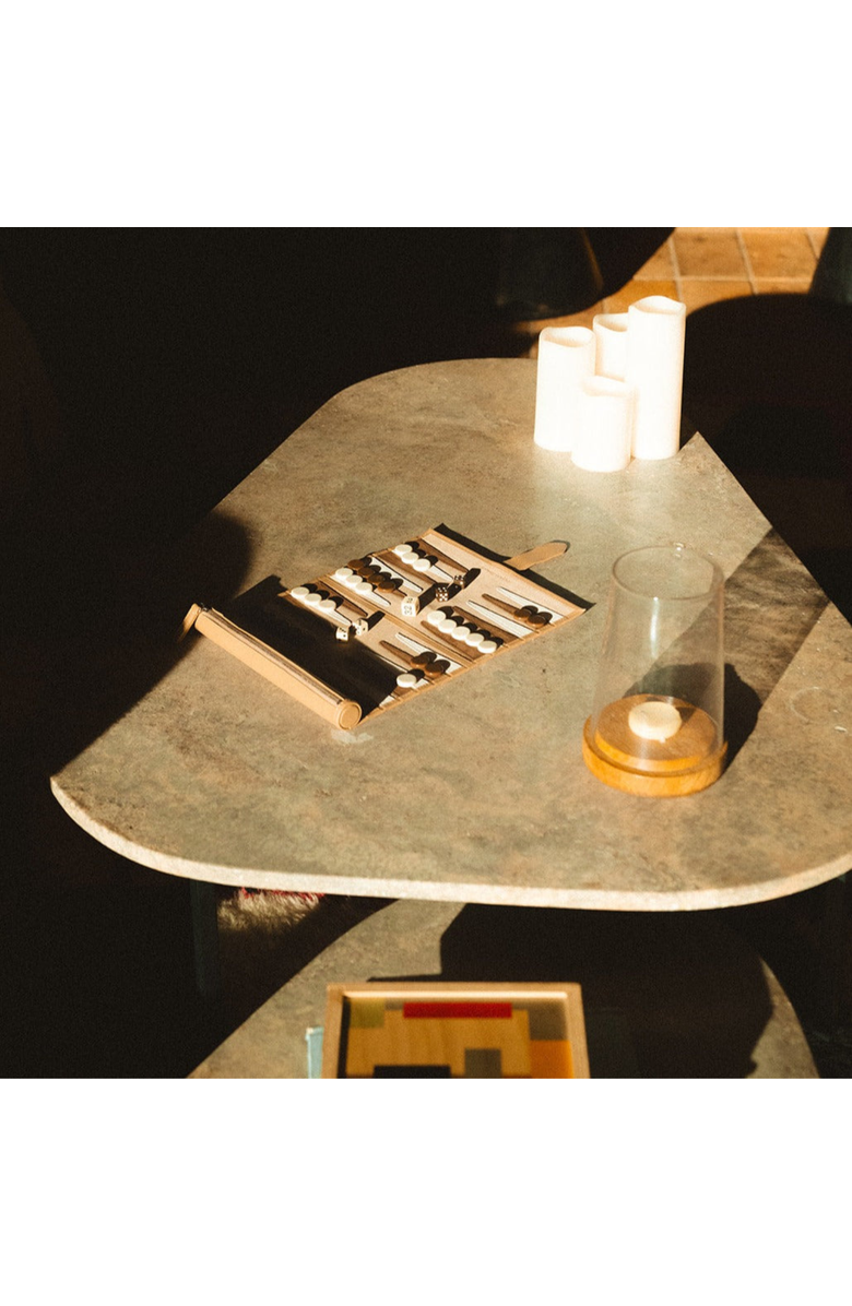 Throwing Doubles Travel Backgammon Board - Byron, Alternate, color, 