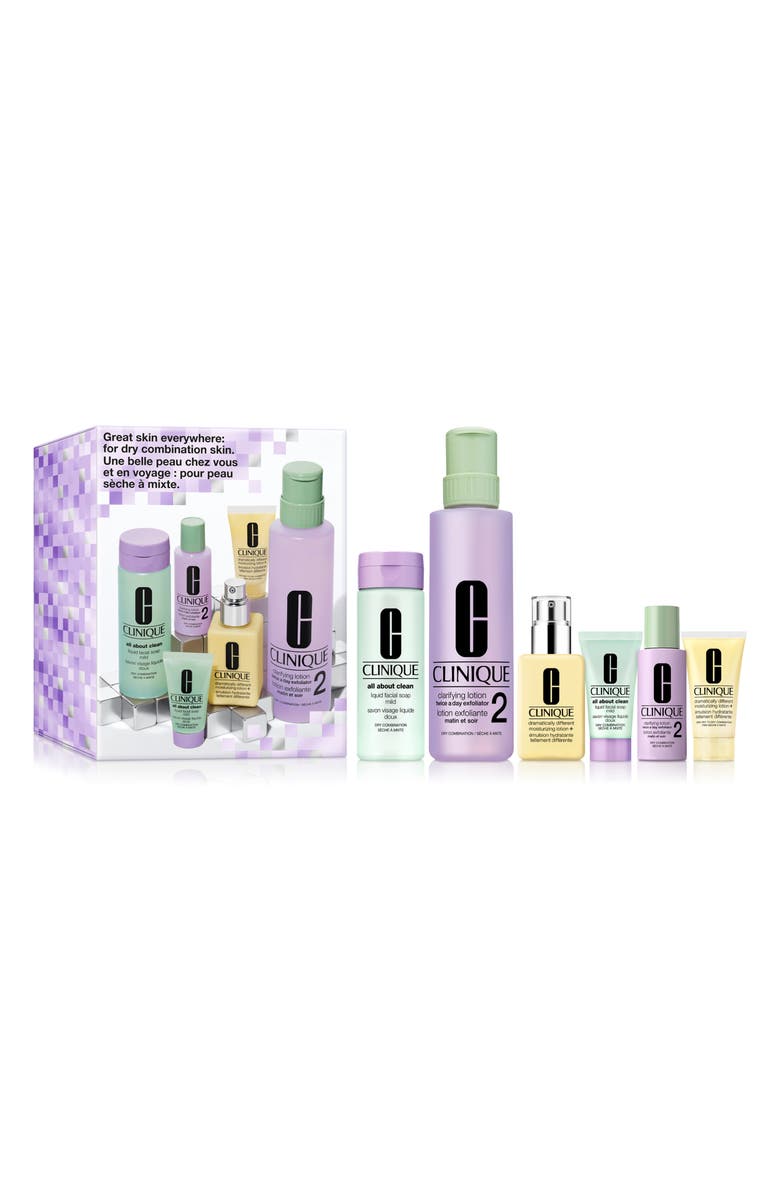 Clinique Great Skin Everywhere Skin Care Set for Oily & Combination Skin Types $118 Value, Alternate, color,