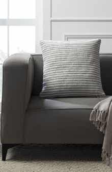 Tahari Bouclé Stripe Accent Pillow