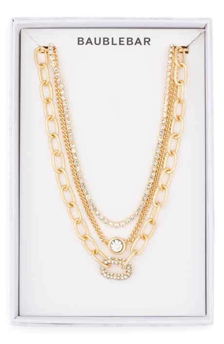 BaubleBar Set of 3 Assorted Chain Necklaces