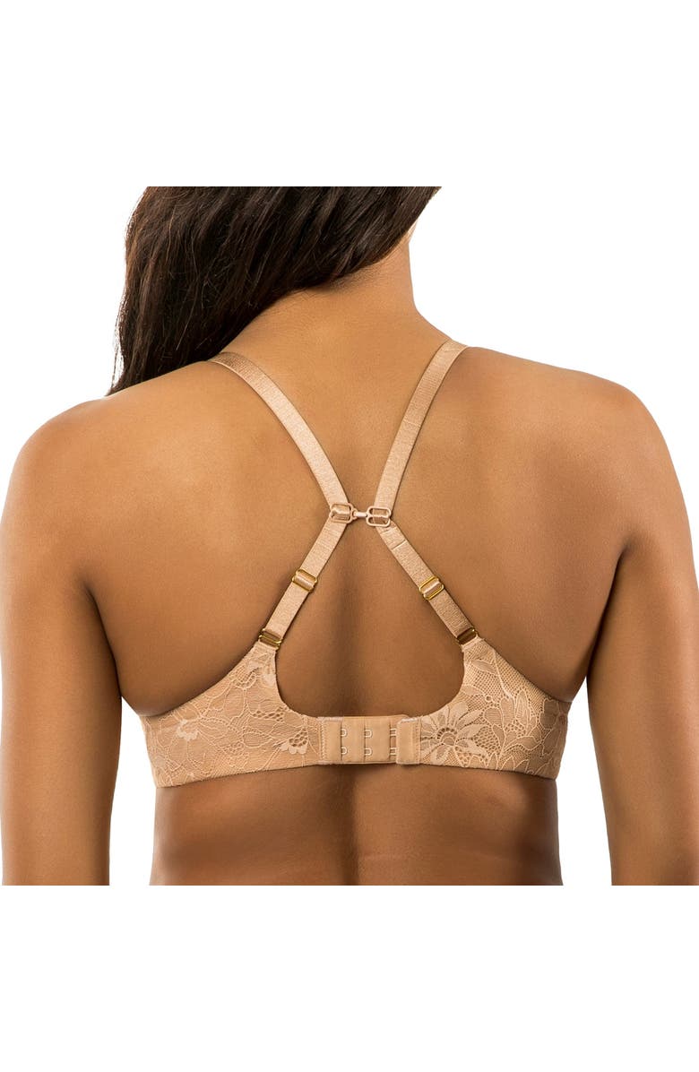Parfait Luxlacy Lace T-Shirt Bra, Alternate, color, True Nude