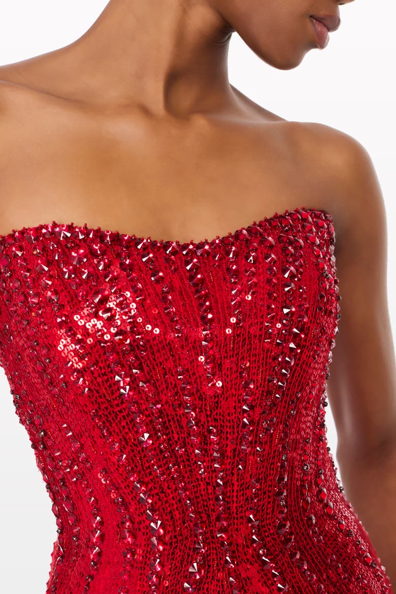 Sarai Gown, Alternate, color, Regency Red