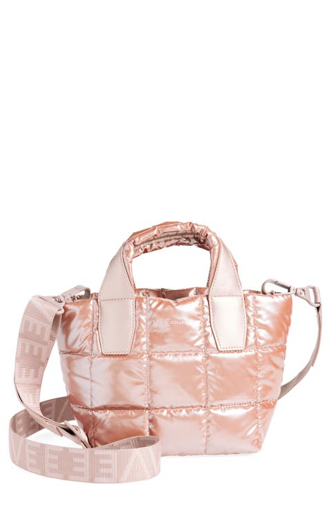 Mini Porter Water Resistant Quilted Recycled Nylon Tote