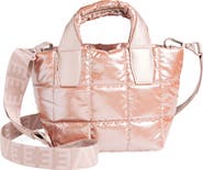 VeeCollective Mini Porter Water Resistant Quilted Recycled Nylon Tote